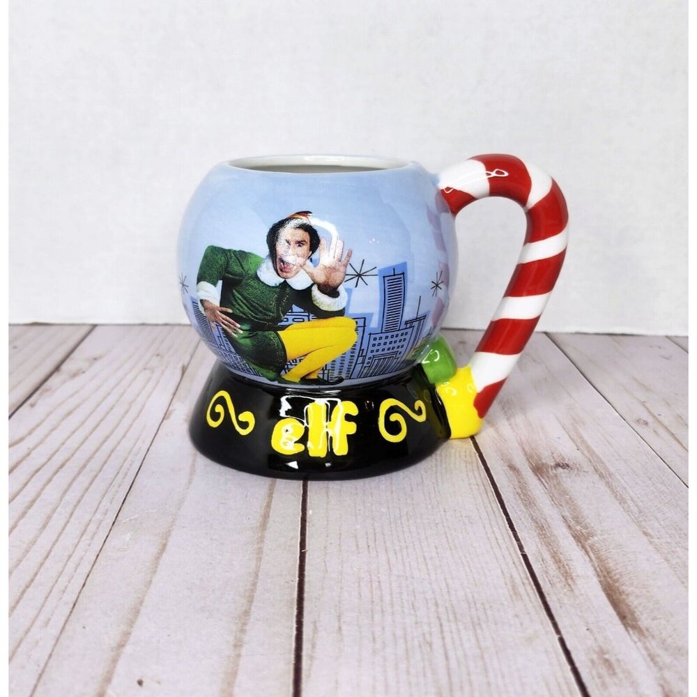 Buddy the Elf Will Ferrell “Do Not Eat Yellow Snow” Coffee Mug